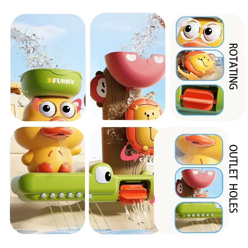 2025 Baby Bath Toy Play Water in Duck