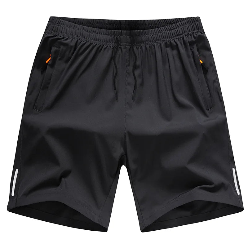 Summer Men Shorts Ice Silk Running Gym Sport Shorts