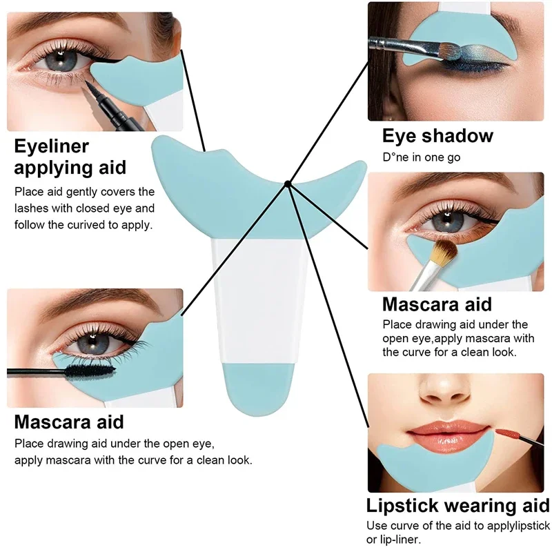Silicone Eyeliner Makeup Stencils