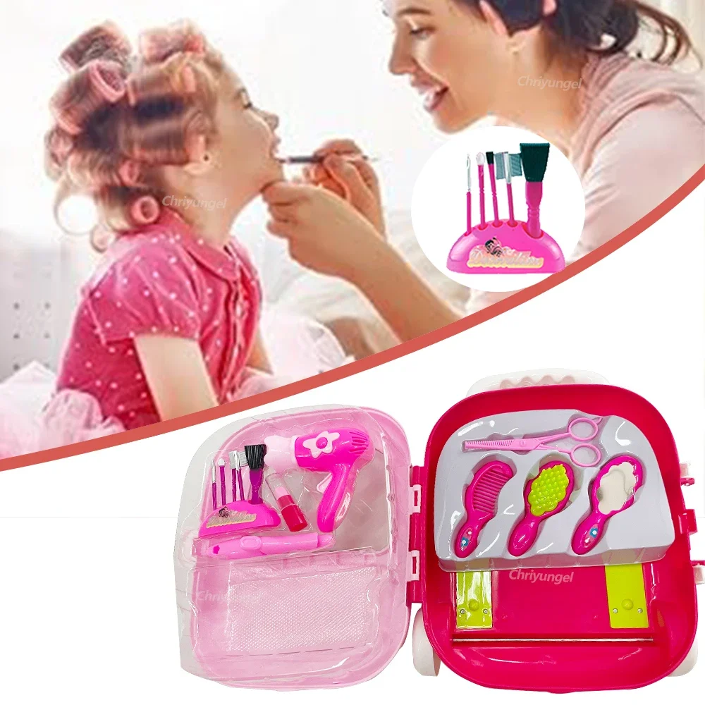 Kids Makeup Set for Girls Mini Pretend Play Set