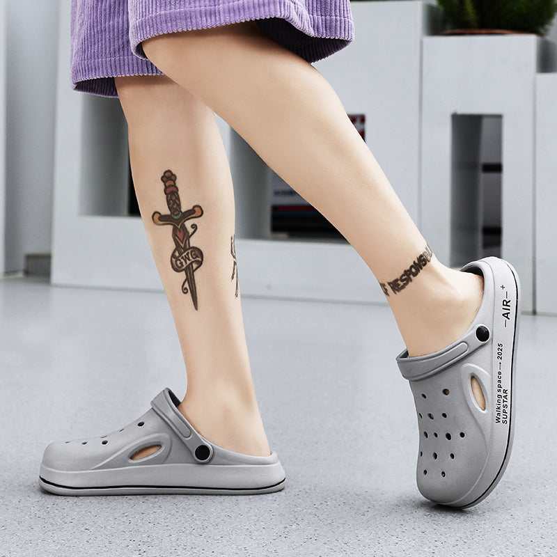 Summer slippers men wear fashion brand new thick soles anti-slip wear