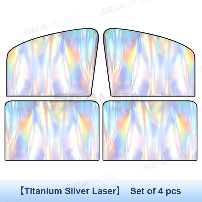 Magnetic Car Side Window Sun Shade Curtains