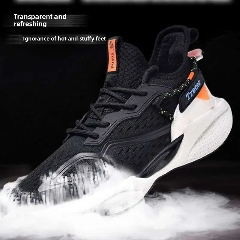 Spring Autumn Men's Casual Running Shoes Lightweight Shock