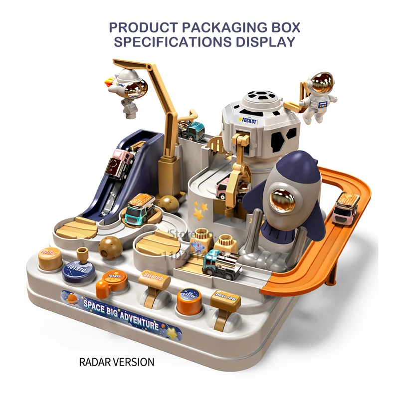 Car Train Track Sets Racing Rail Model Educational Toys