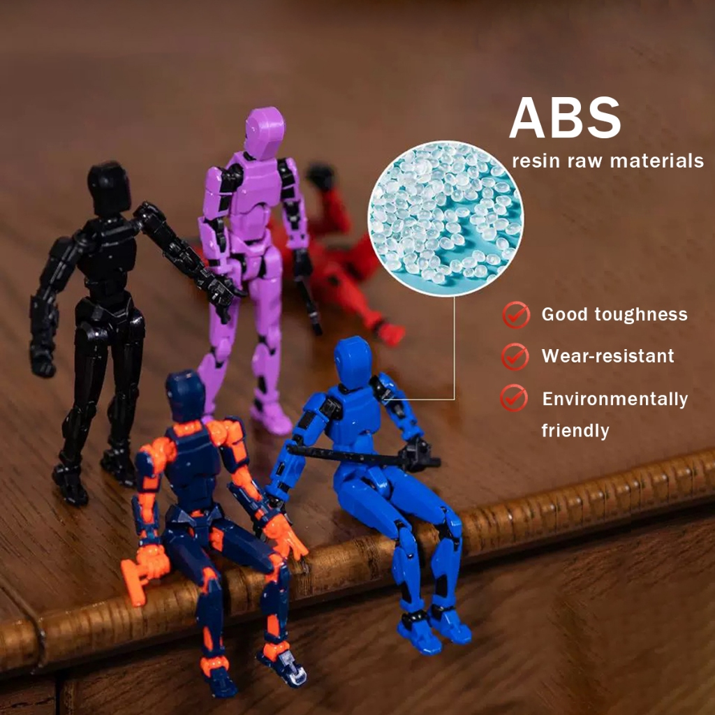 T13 Action Figure Titan 13 Action Figure Dummy Lucky