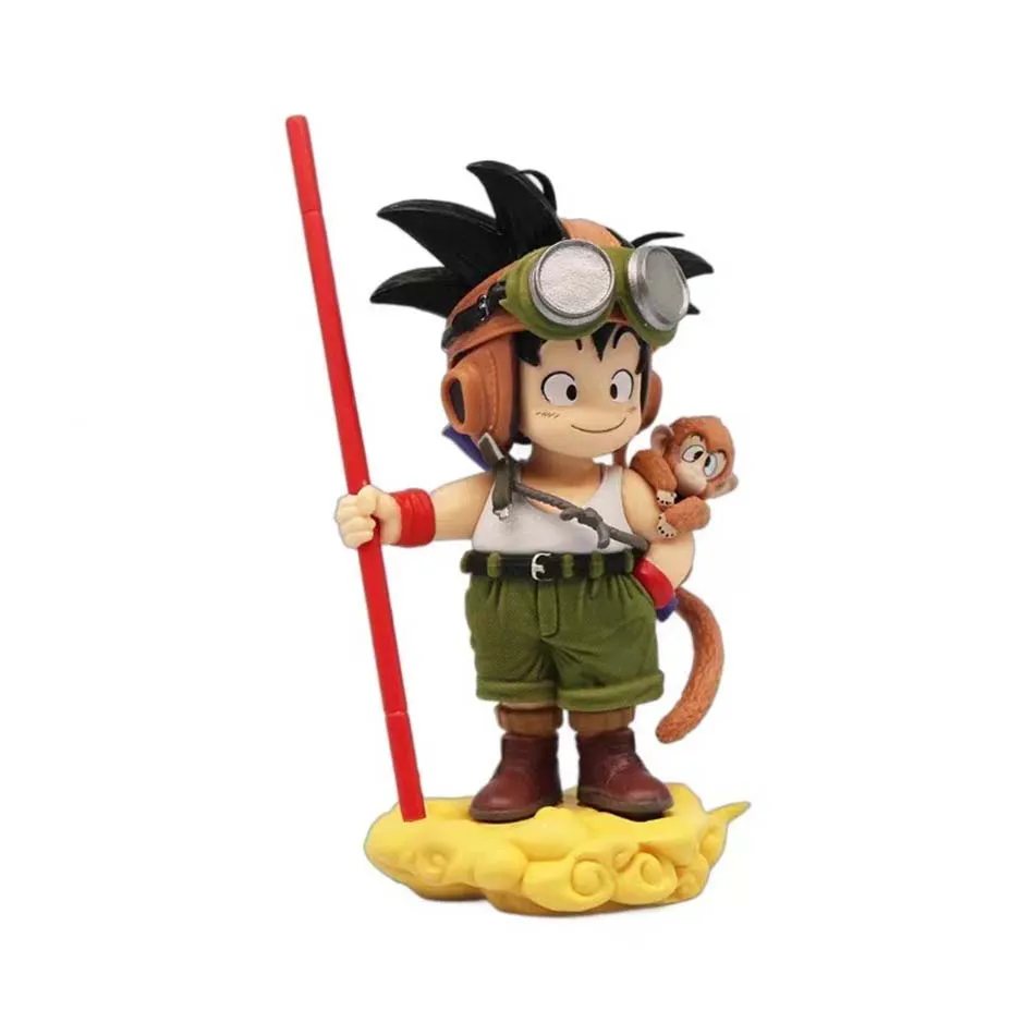 Dragon Ball Anime Figure Son Goku And Monkey Figures 16cm PVC