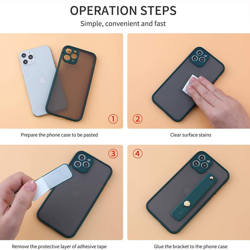 Hand Band Finger Grip Mobile Phone Holder