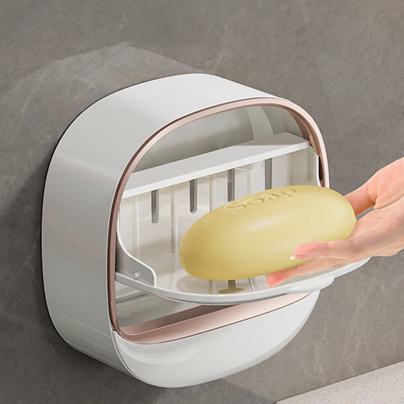 Soap Box Wall-Mounted Light Luxury Soap Holder