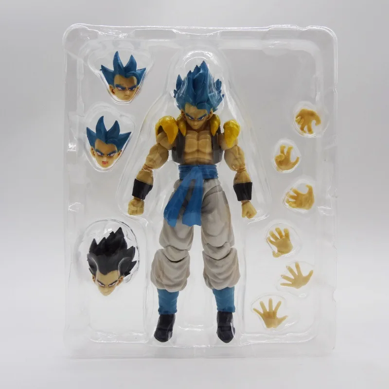 15cm Shf Dragon Ball Gogeta Super Saiyan Blue Anime Action Figure