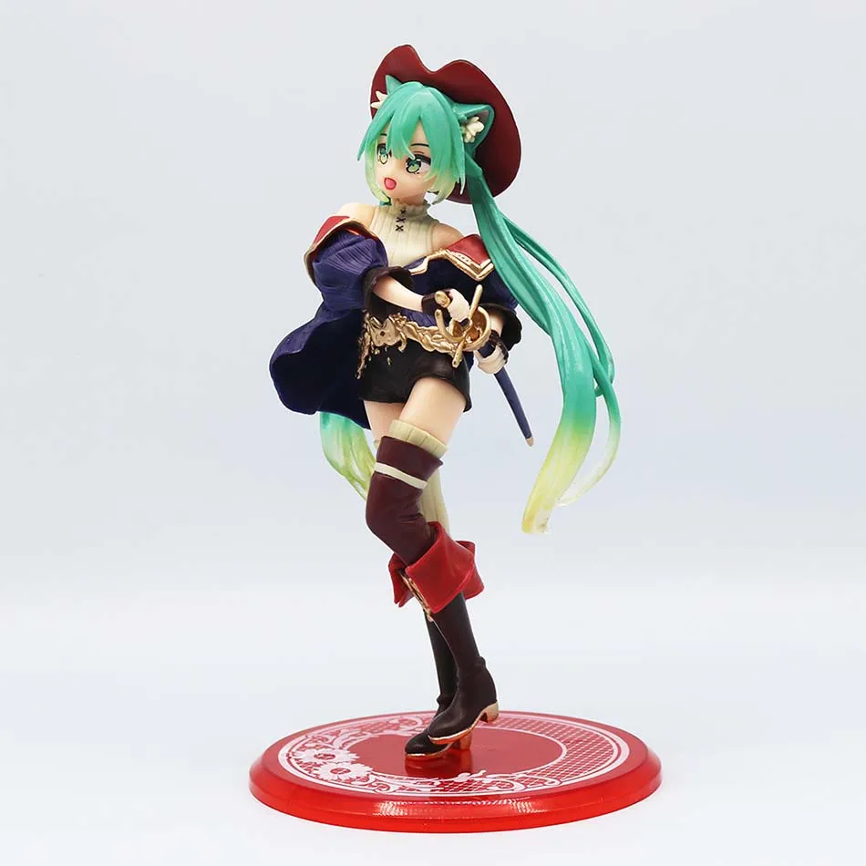 19cm Sexy Actions Anime Miku Resin Figure Cat