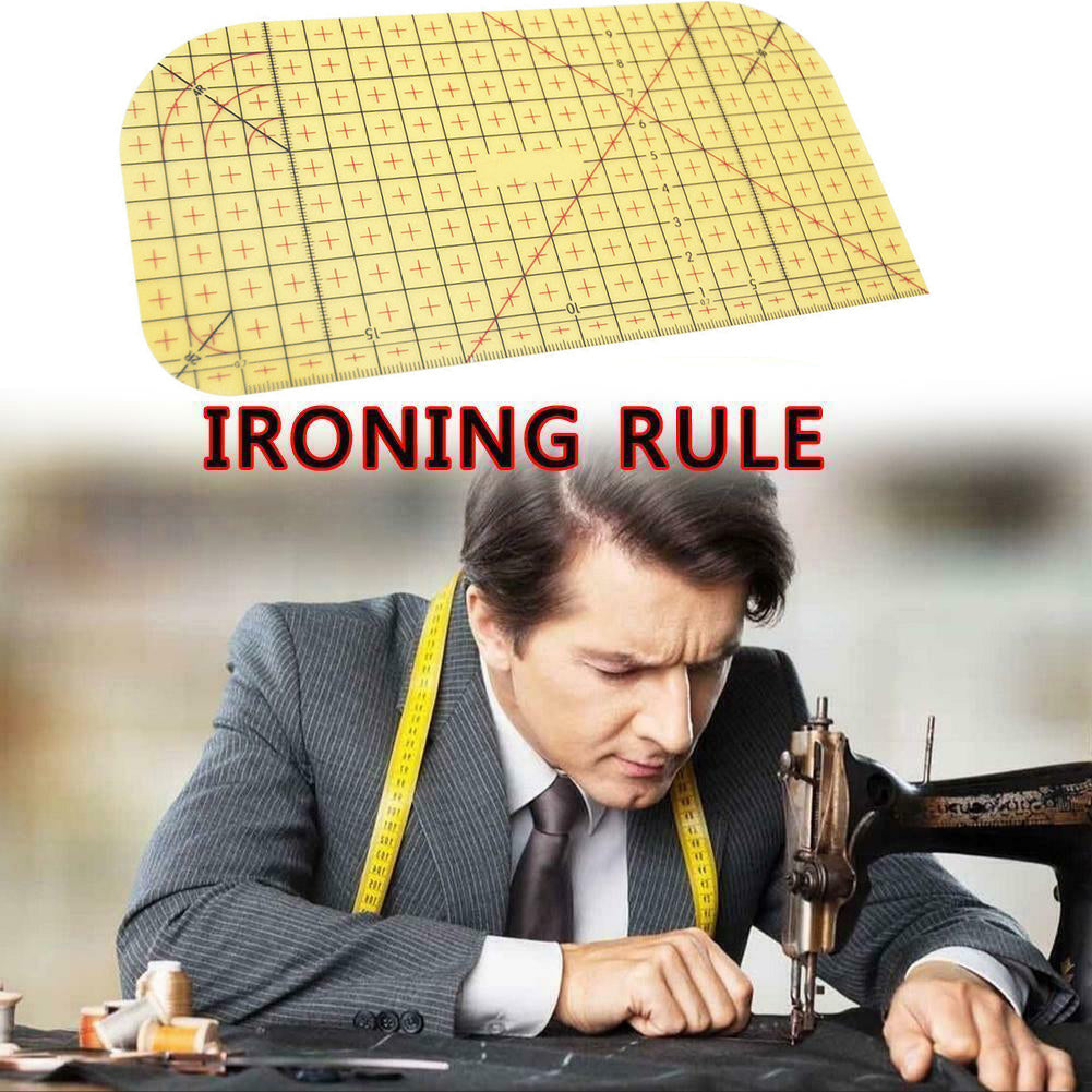 1/2pcs DIY Hot Ironing Ruler Sewing Tools Patch
