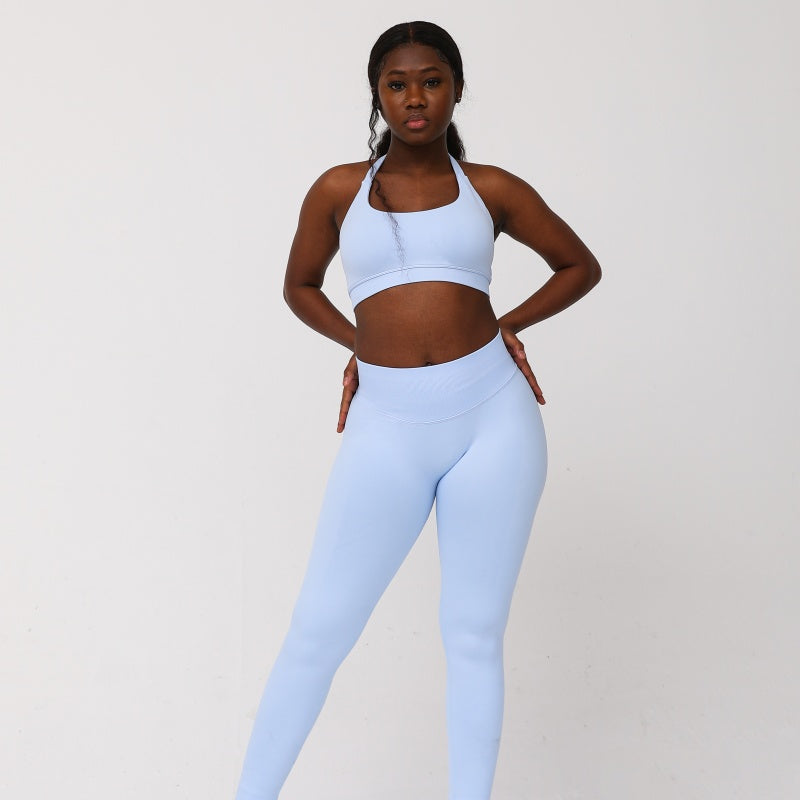 2 Piece Seamless Yoga Set Women's Sportswear Yoga Suits