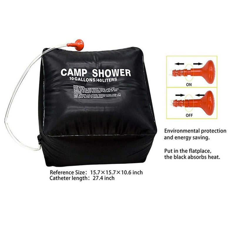 40L Water Storage Bag Bathing Shower Portable