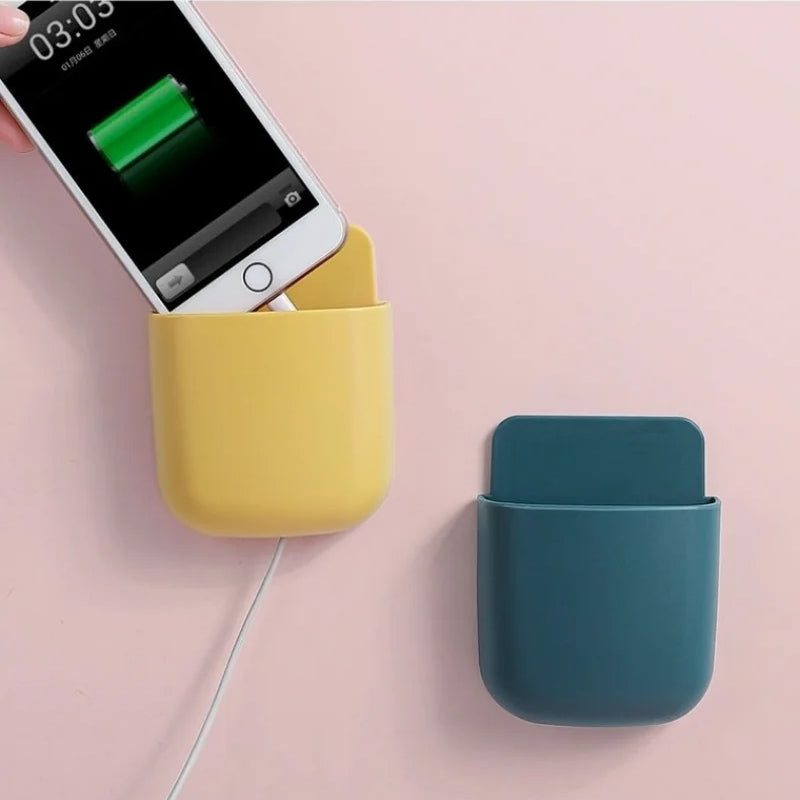 White Wall Hanging Storage Box Household