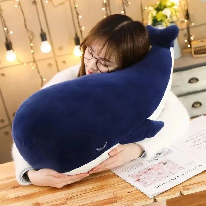 25cm Cartoon Soft Little Blue Whale Plush Toys