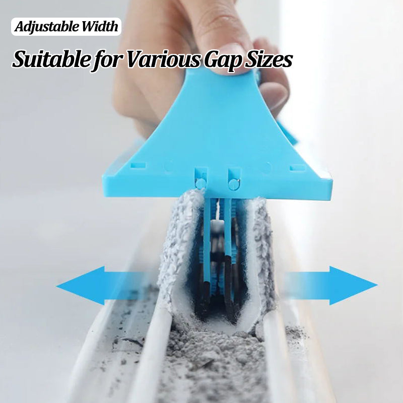Window Groove Cleaning Brush Foldable