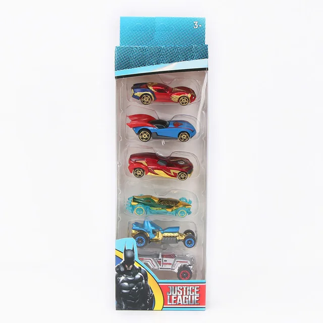 Disney Marvel Superhero Alloy Racing Car Set