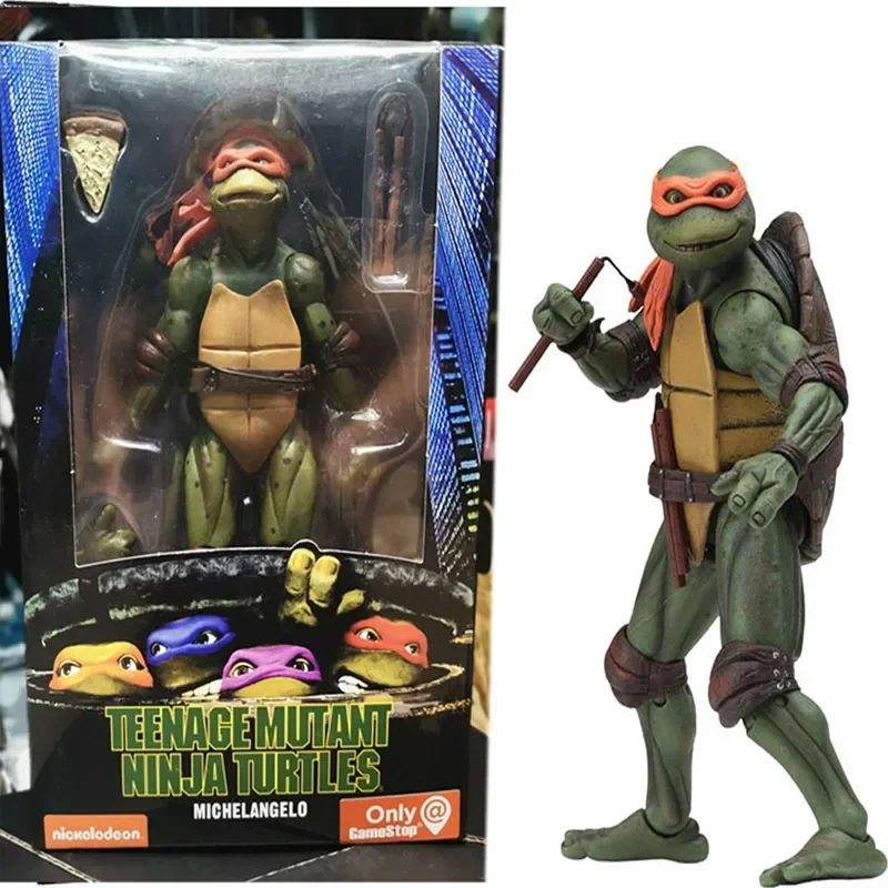 Ninja Turtle Anime Figure Neca 1990 Film Version Limited Edition
