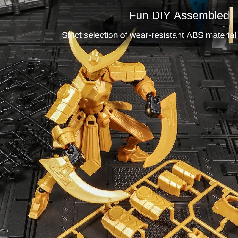 Mozi mecha lucky doll, robot deformation, 3D printed mannequin