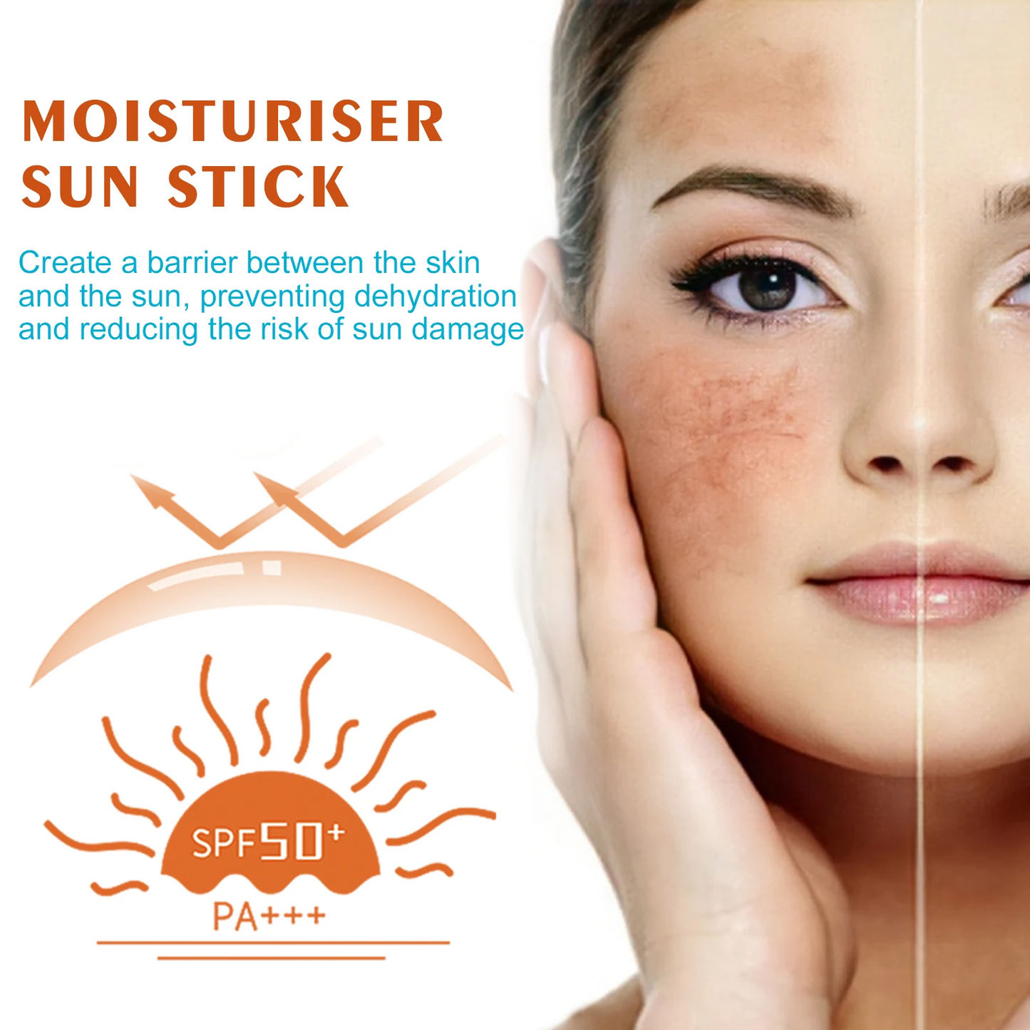 Moisturiser Sun Stick SPF50+ UV Protection
