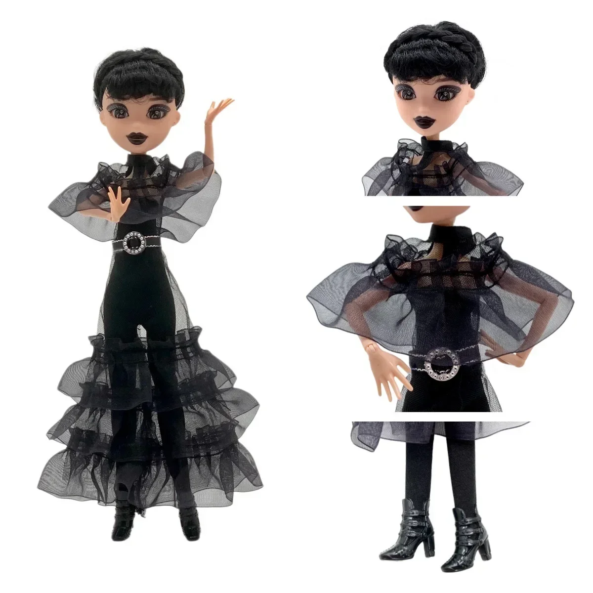 Wednesday Addams Figure Cute Toy Addams Family Doll