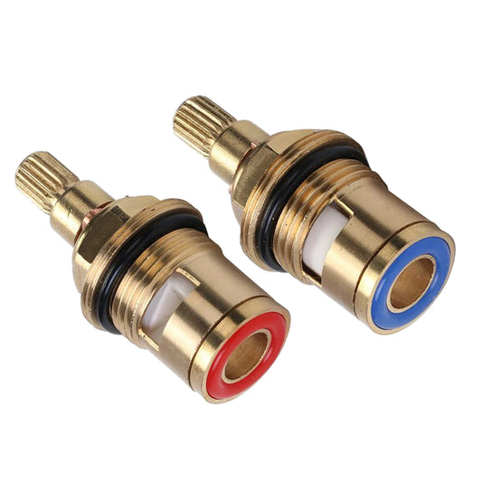 Universal Replacement Tap Valves Brass Ceramic Disc