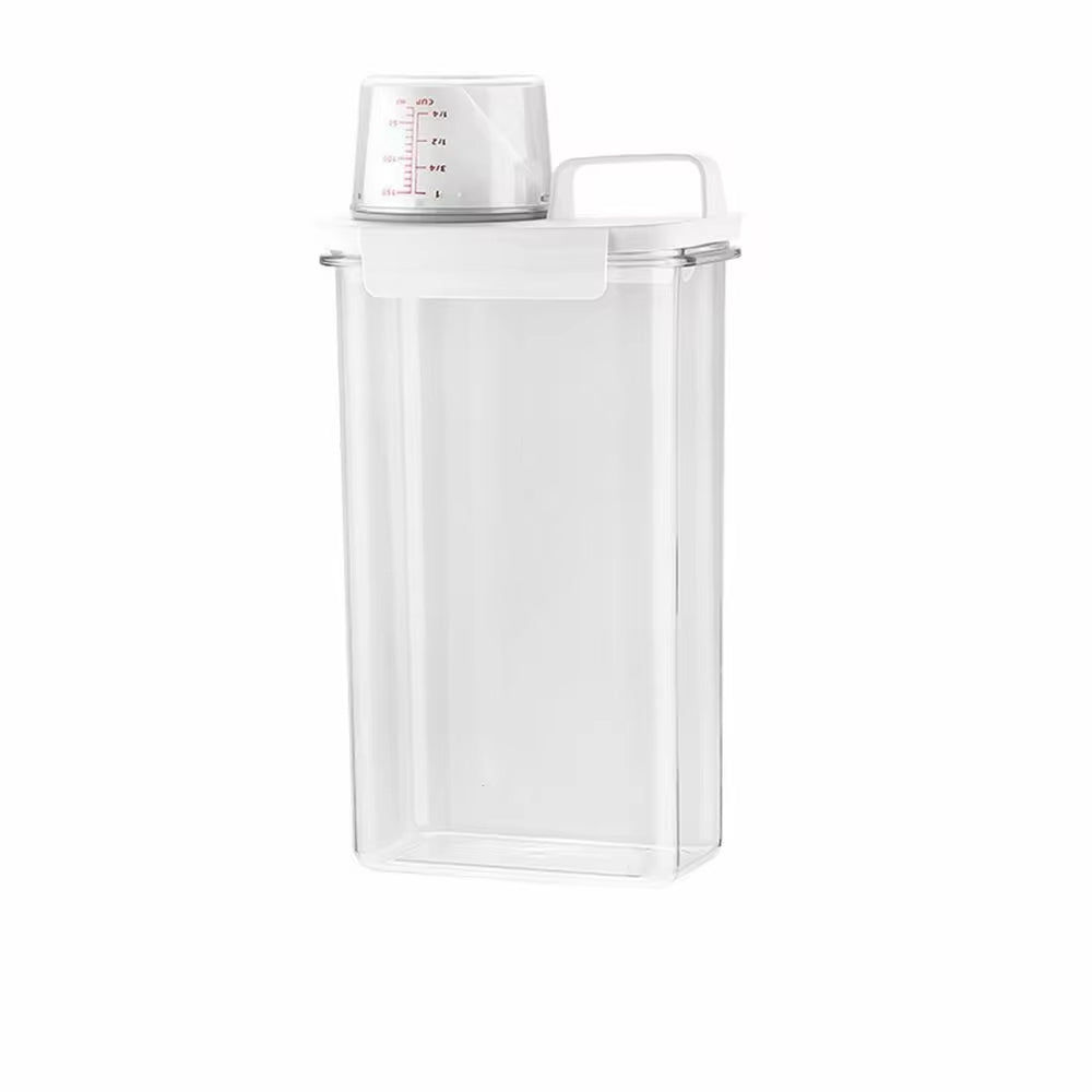 Airtight Laundry Detergent Dispenser Powder Storage Box