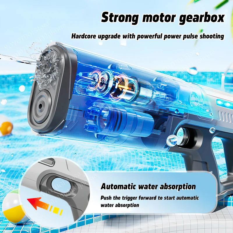 Children's Fully Automatic Water Storage Gun