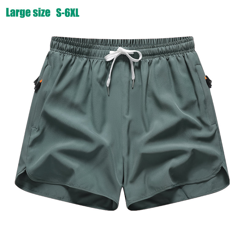 New Men's Sports Casual 3/4 Shorts With Ice Silk