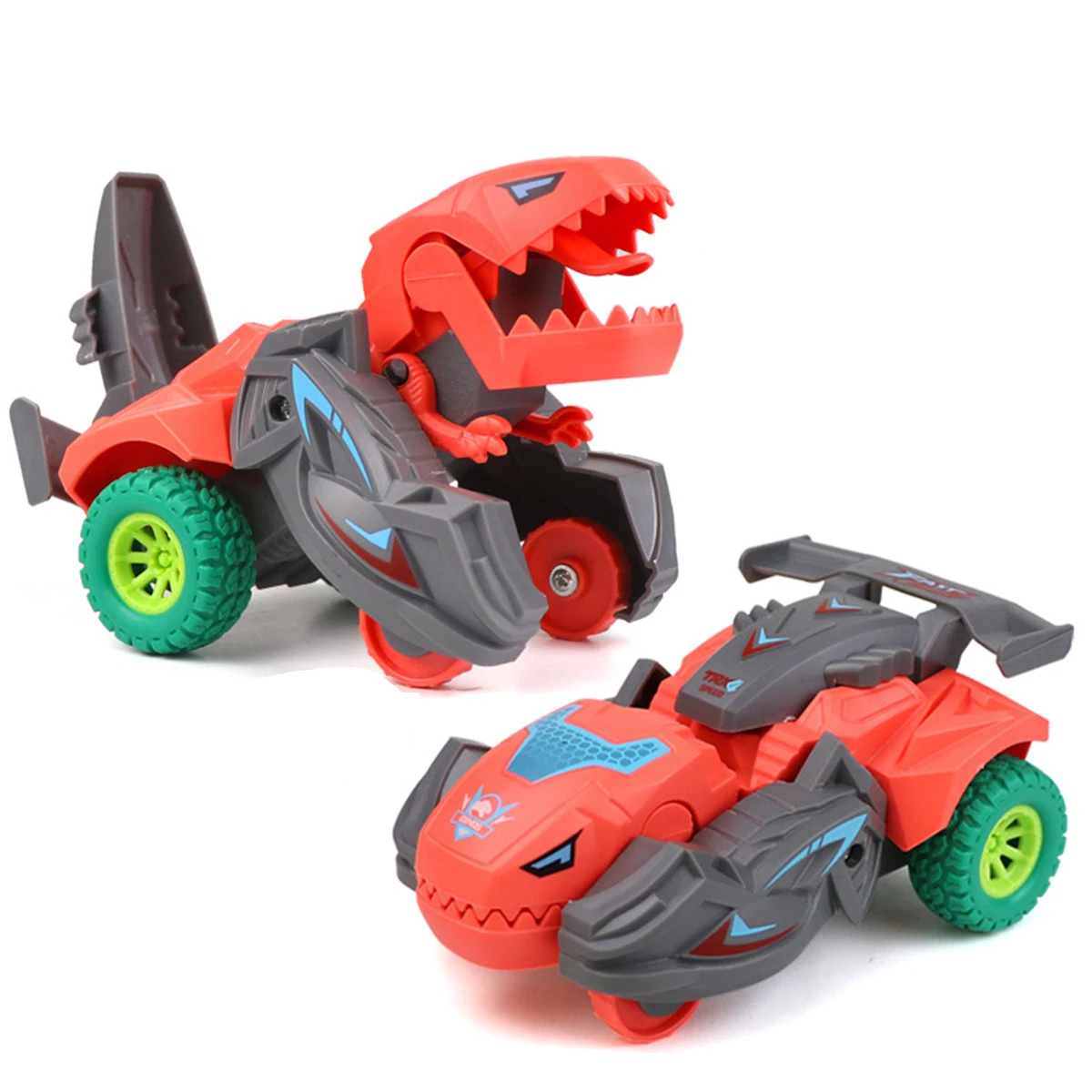 Dinosaur Car Deformation Car Toys Inertial Sliding
