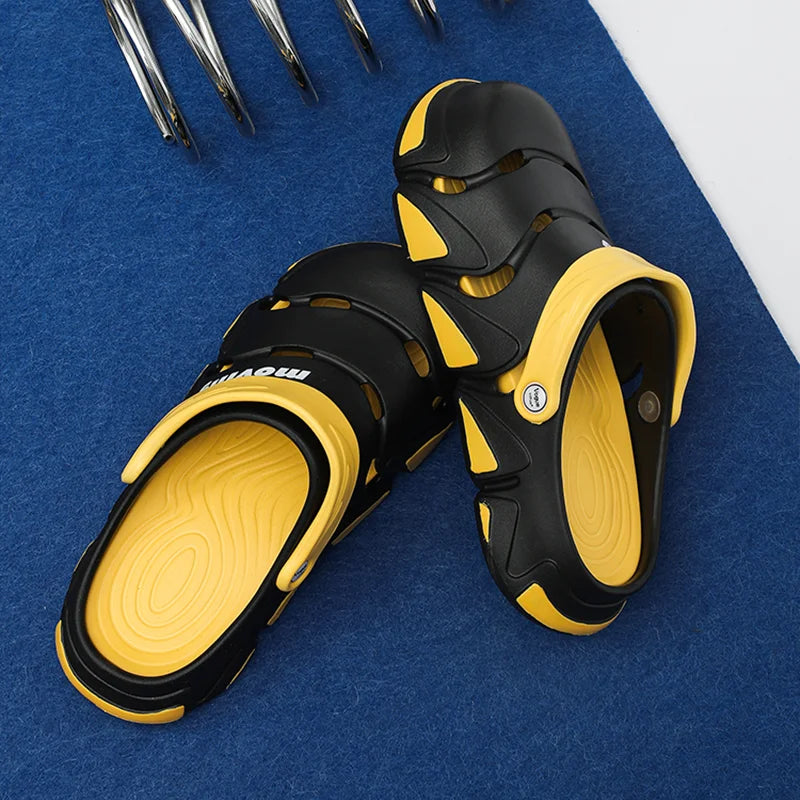 Men Summer Non-Slip EVA Slippers Male Outdoor Beach Casual