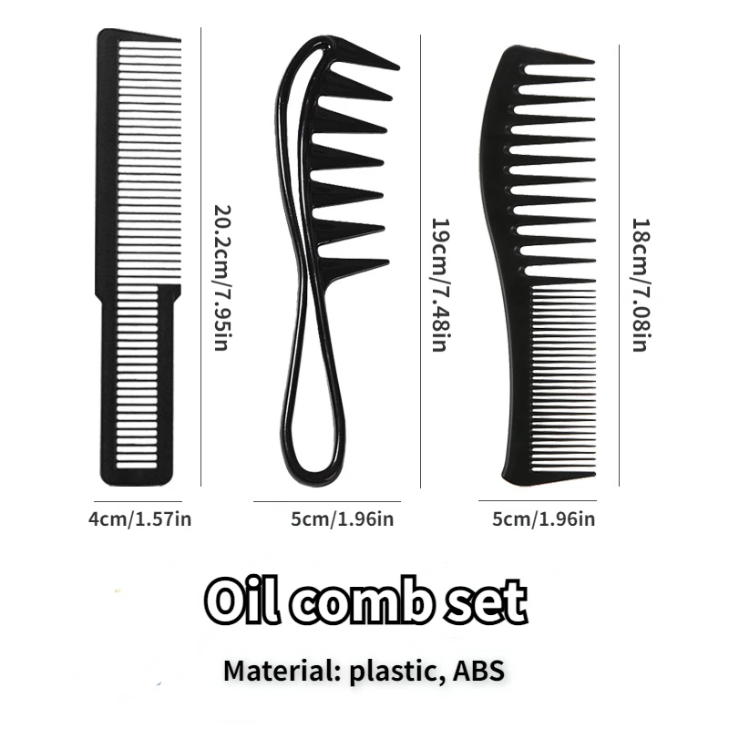 Wide Tooth Curl Comb Detangling Comb Texture Comb