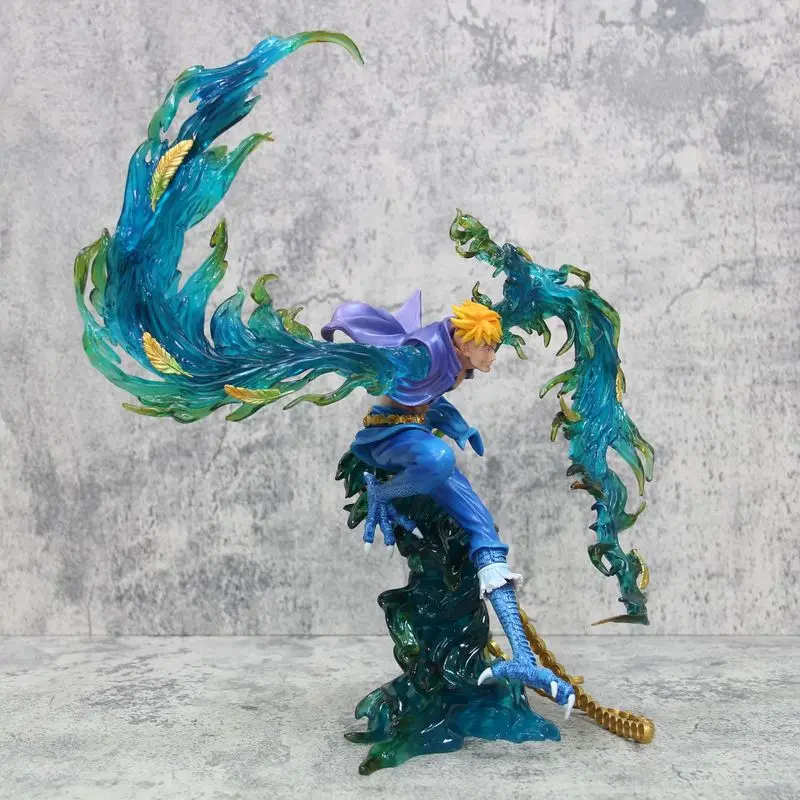 33cm One Piece Marco Anime Figures Fly Immortal Birds Figurine