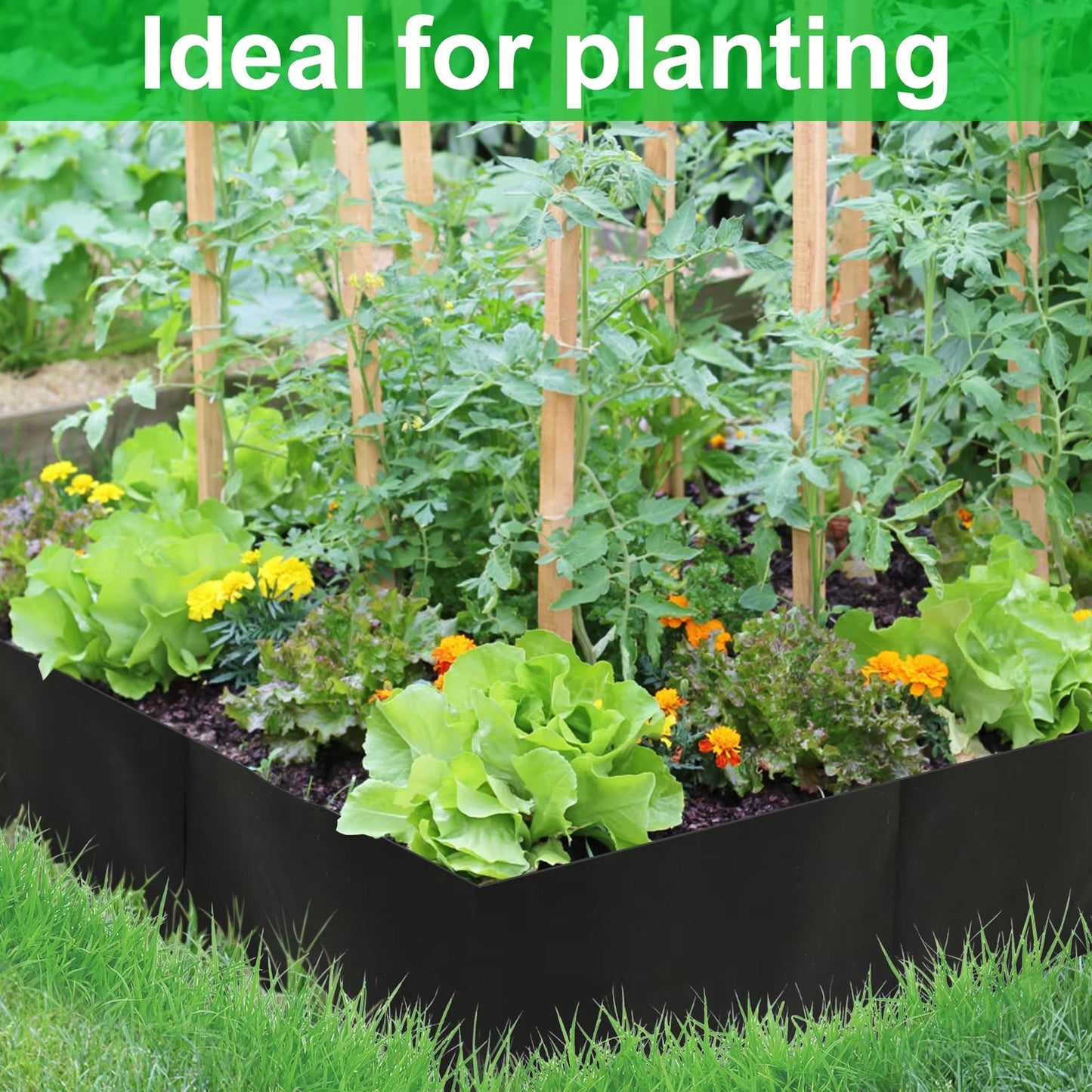 Garden Planting Bag with Multi-Grid Design