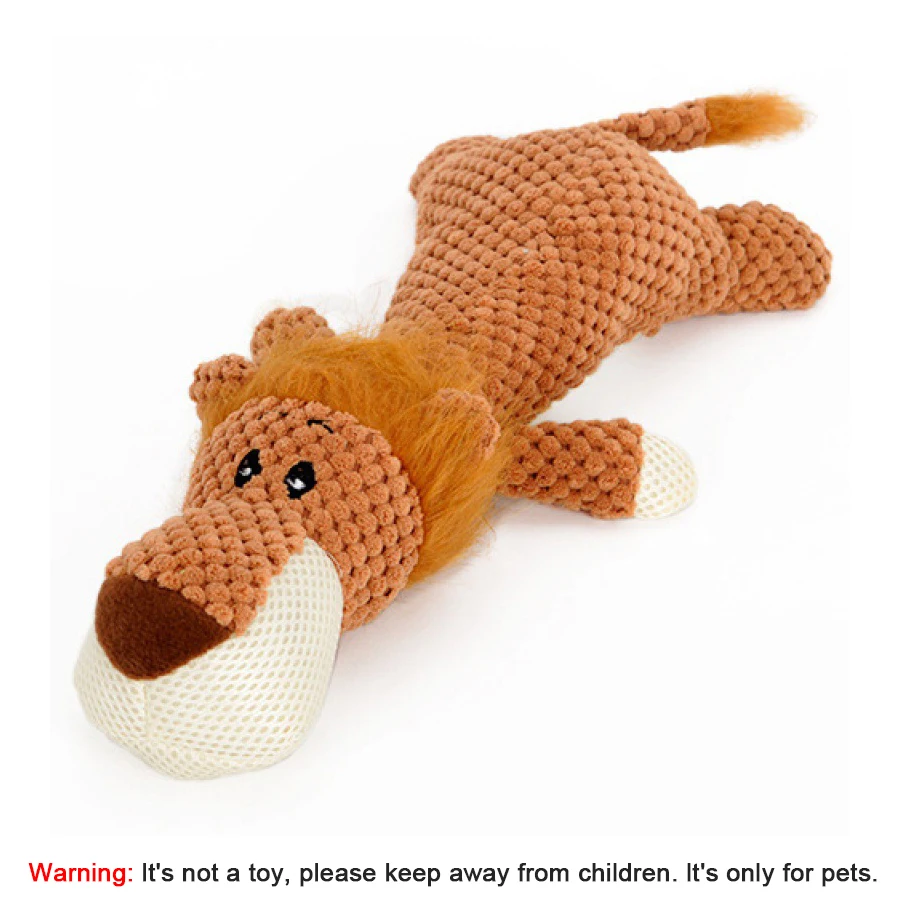 Large Dog Toy Bite-Resistant Sound Plush Toy