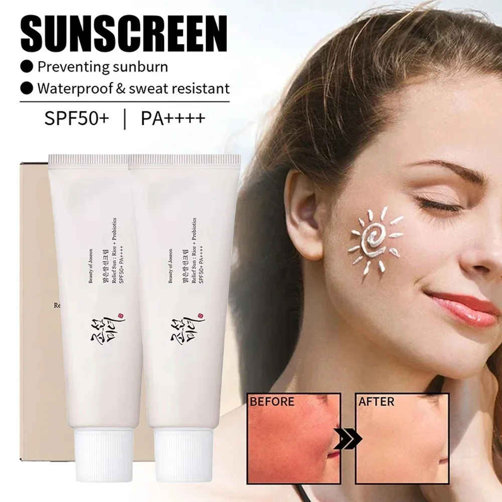 SPF50+ Sunscreen Korean Rice Probiotic