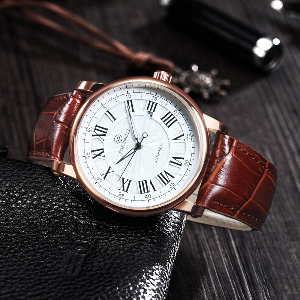 Forsining Classic Retro Automatic Mens Watch