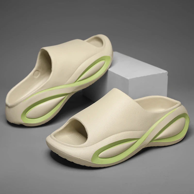 Fashion Men Slippers Indoor Outdoor Sandals Beach Soft