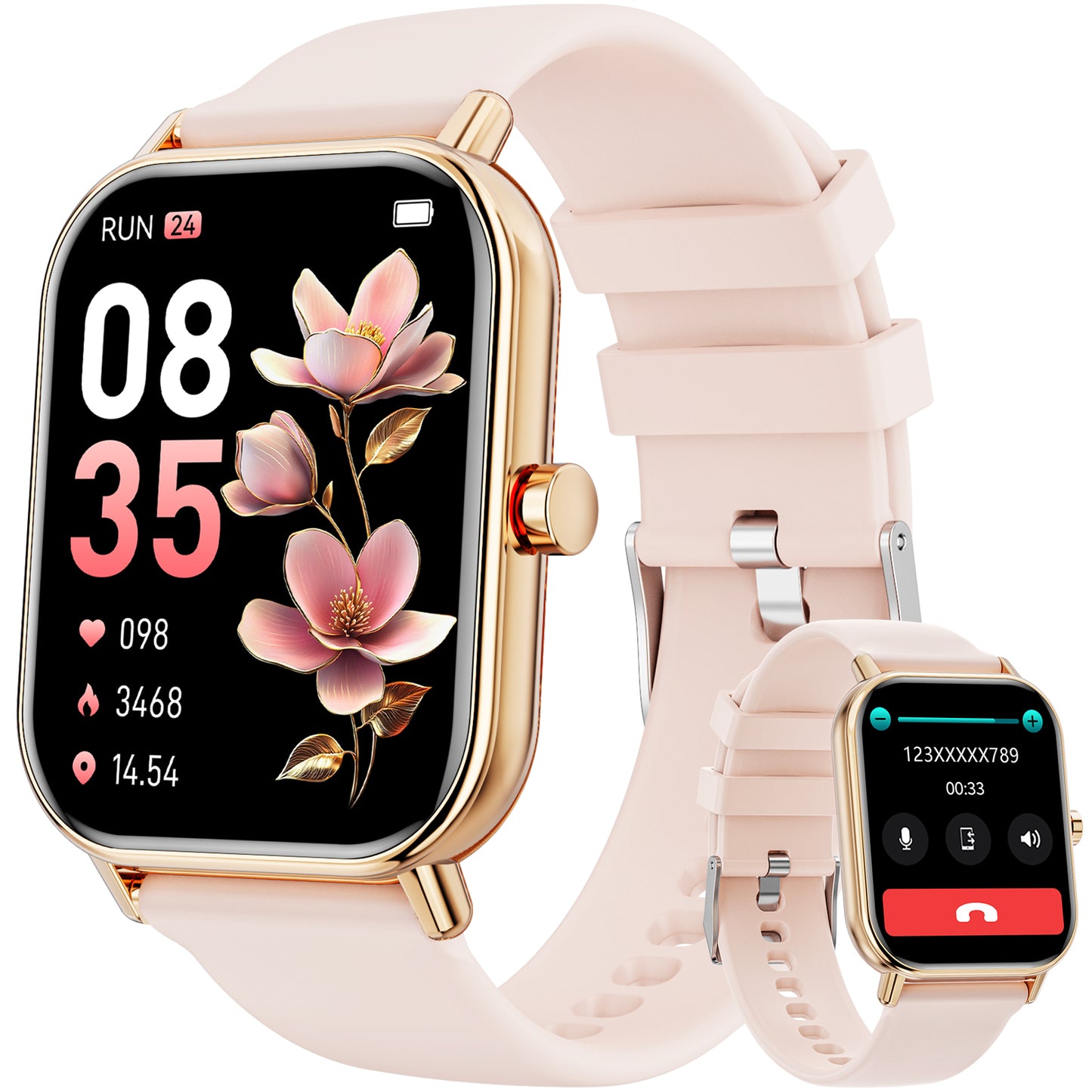 2025 Smartwatch, 1.85 High-Definition Large Screen, Men'S Ip68