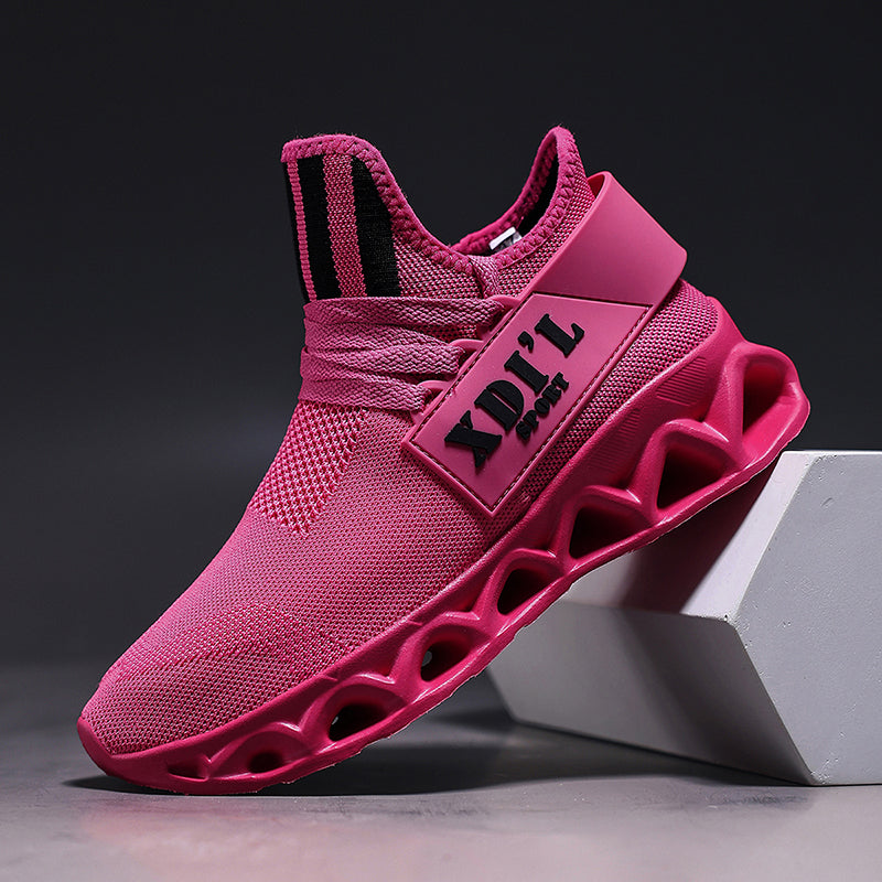 Men's Black Sneakers Wear Resistant Non Slip Breathable Sports Shoes