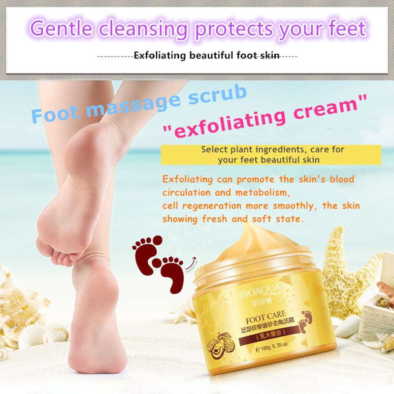 Shea Butter Foot Exfoliating Cream
