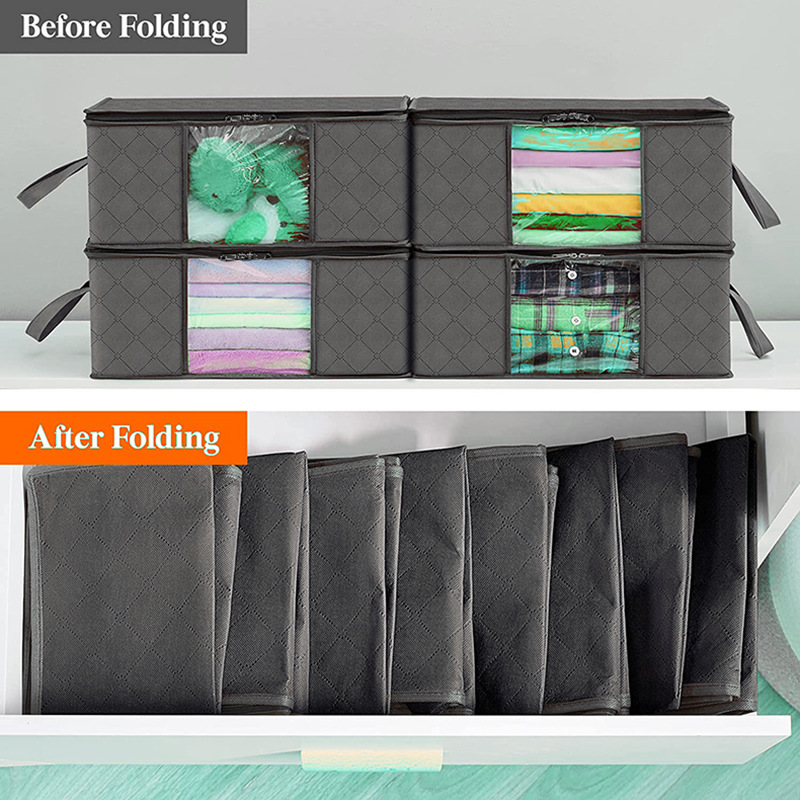 Large Capacity Clothes Storage Bag Foldable
