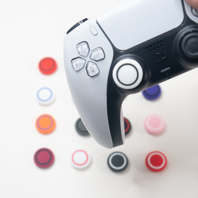 4pcs Soft Silicone Joystick Thumb Grips Protector Rocker Cap
