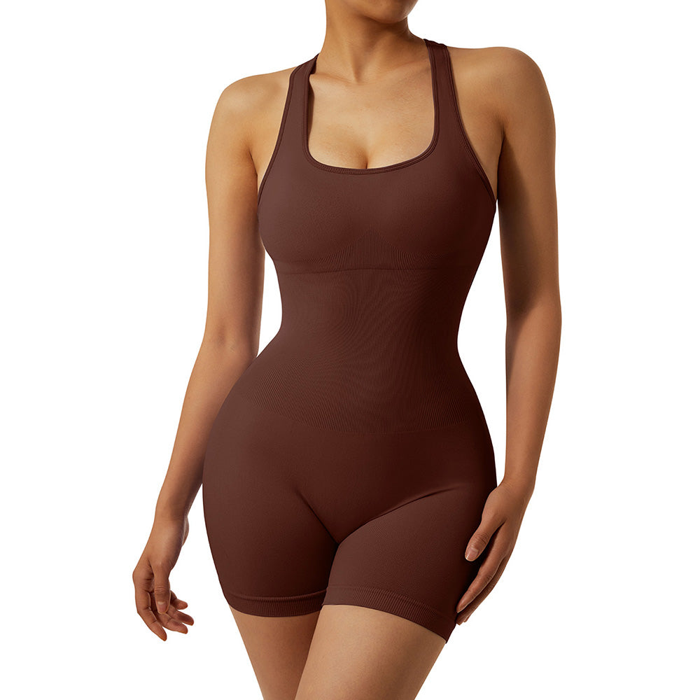 2024 Jumpsuits Women Yoga Shorts Female Sleeveless Sport