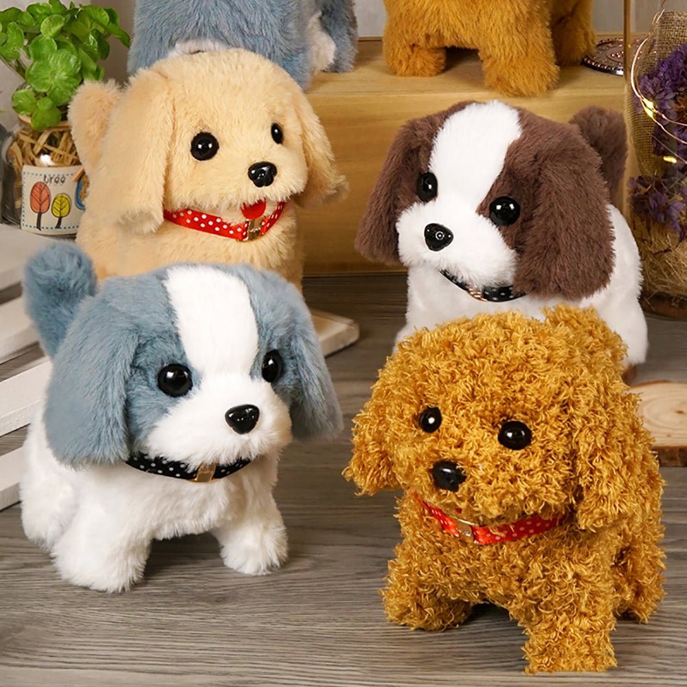 Styles Realistic Plush Simulation Smart Dog Children Toy