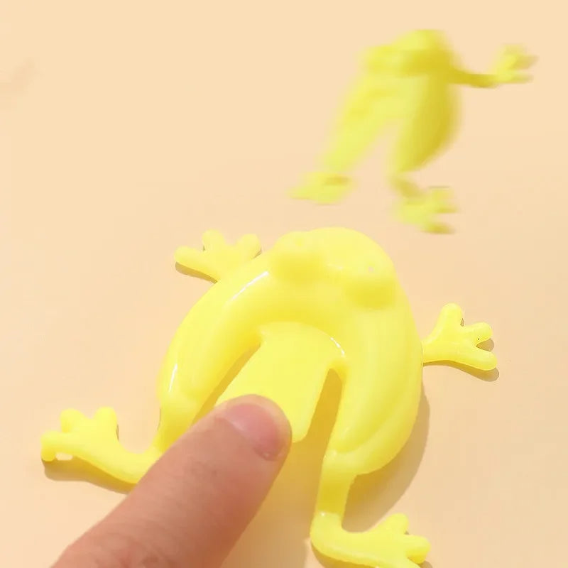 5Pcs Jumping Frog Toy Parent-child Bounce Frogs