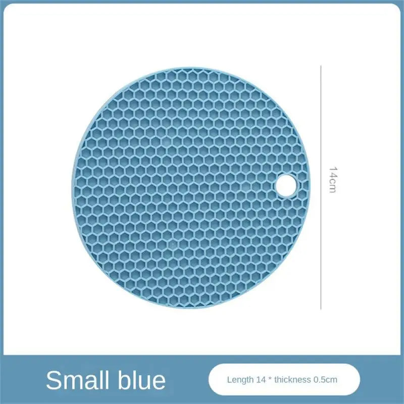 Kitchen Silicone Tableware Mat Round Non Slip