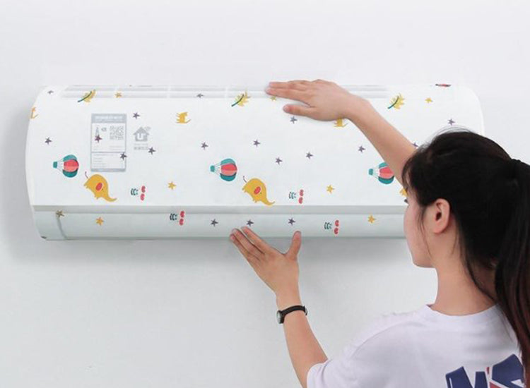 2pcs Air Conditioner Dust Cover Wall Mounted