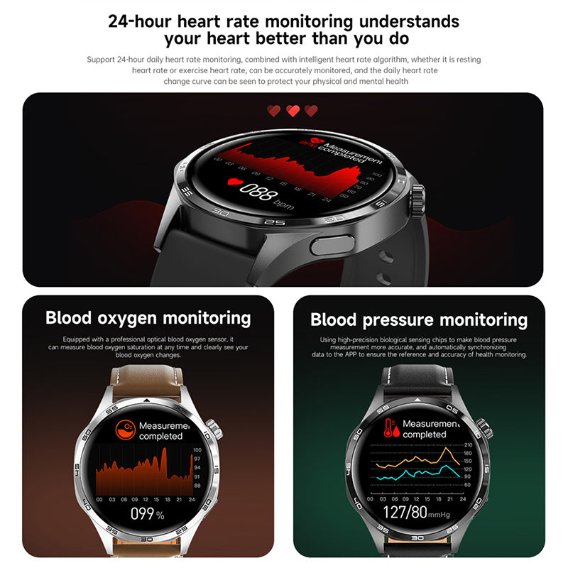 For HUAWEI GT5 Pro GPS NFC Smart Watch Men