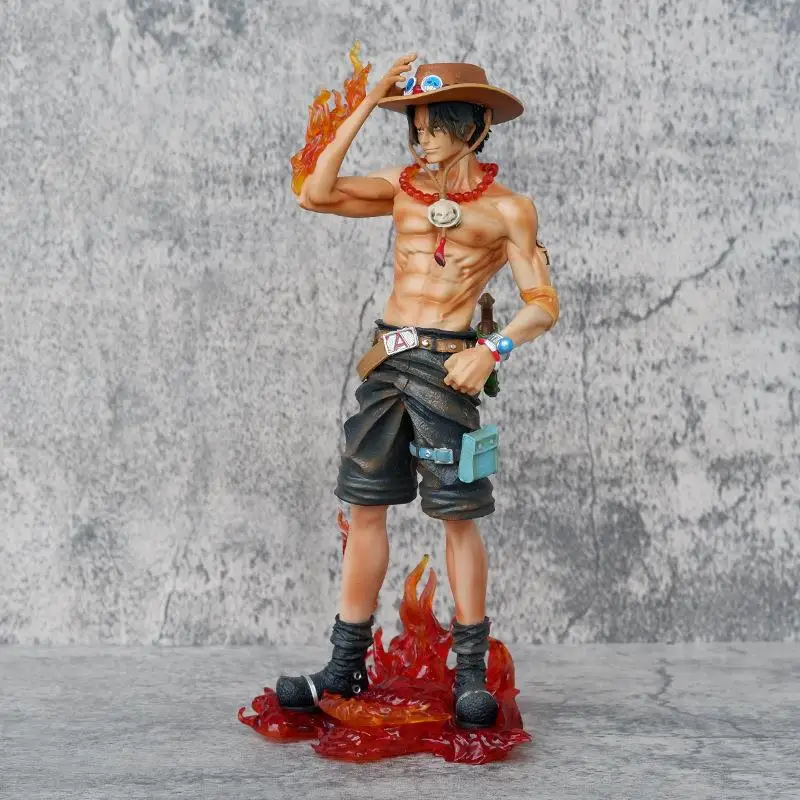 23cm Anime One Piece Figure Ace Action Figurine
